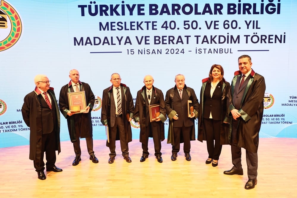 Meslekte 40, 50 ve 60 Yılını Dolduran Meslektaşlarımıza Plaket Verildi - 59