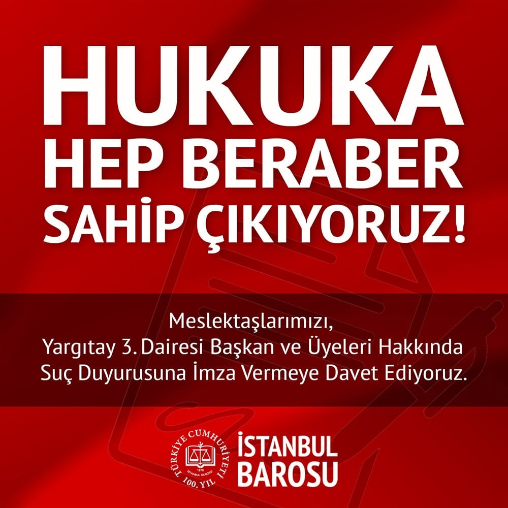 Meslektaşlarımızı Yargı Darbesine Karşı İmza Vermeye Çağırıyoruz