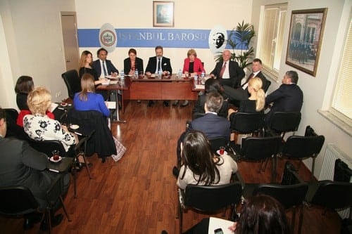 Londra Cıty Finans Bölgesi Başkanı İstanbul Barosu’Nu Ziyaret Etti - 11