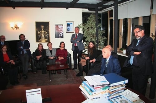 Hollanda İstanbul Başkonsolosu İstanbul Barosu’Nu Ziyaret Etti 

 - 3