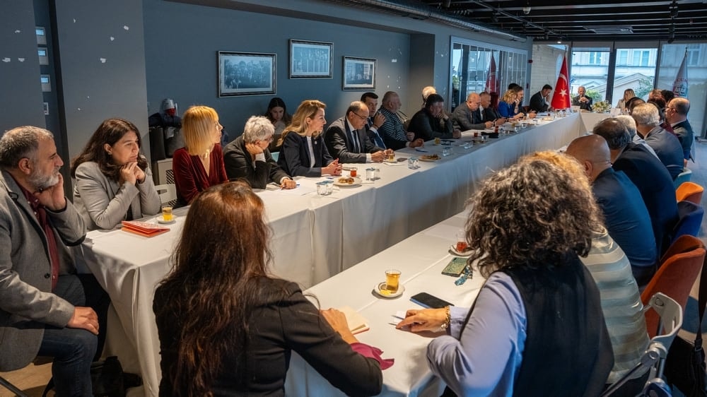 Marmara Baro Başkanları ve TBB Delegasyonları İstanbul Barosu'nda Toplandı - 8