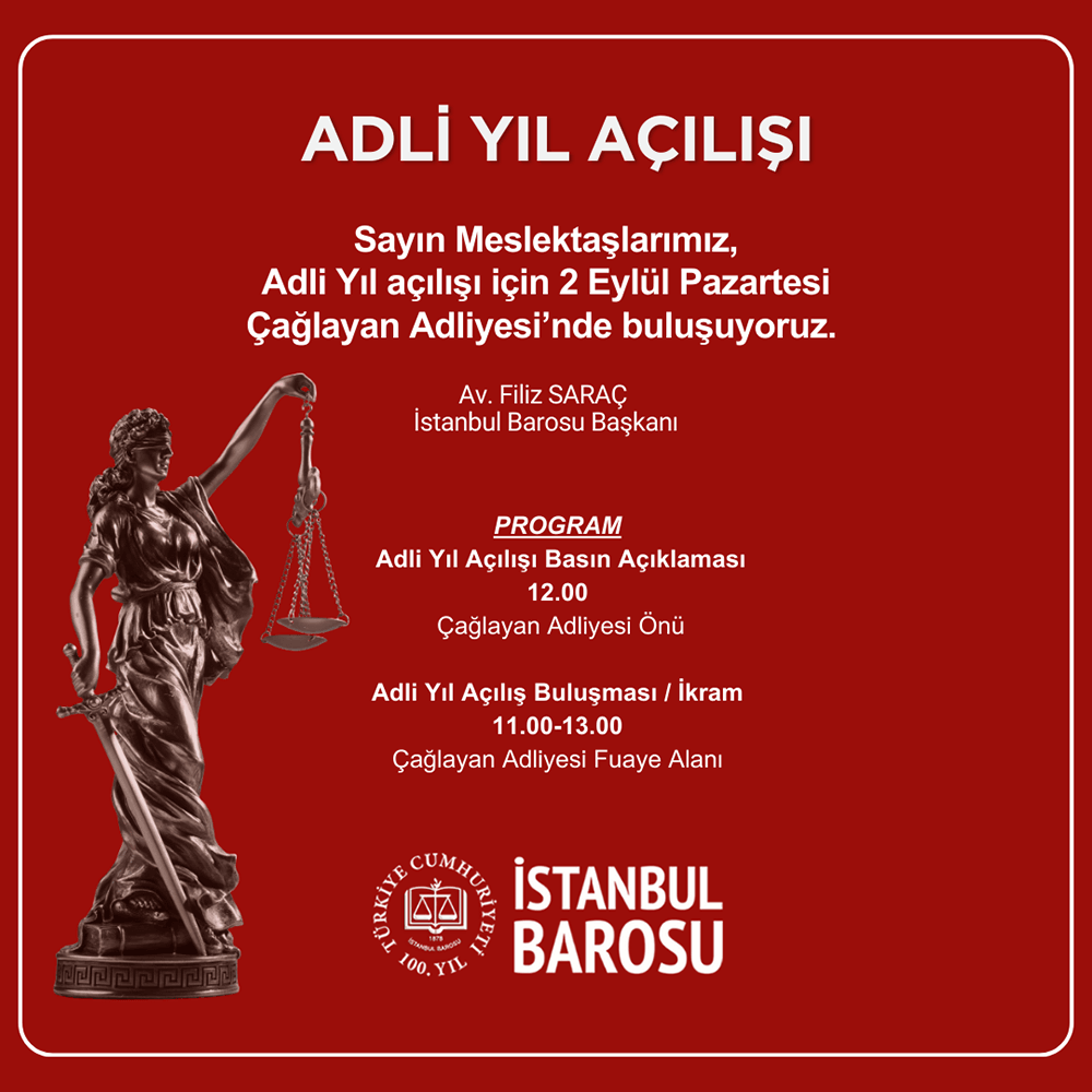 Adli Yıl Açılışı