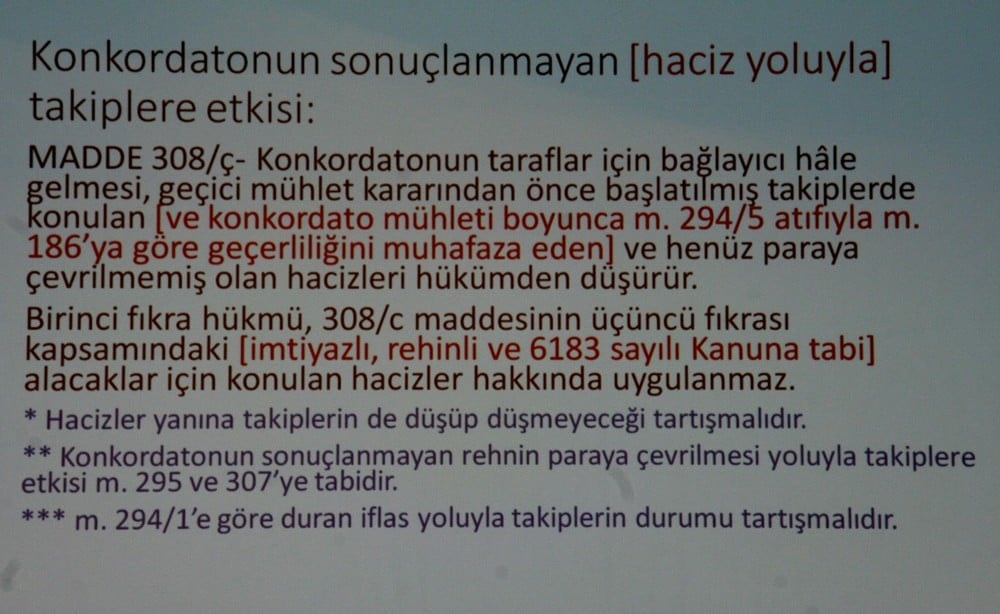 Konkordato ve Elektronik Tebligat - 64