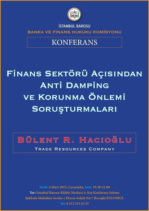 Anti Damping Ve Korunma Örnlemi Soruşturmaları
