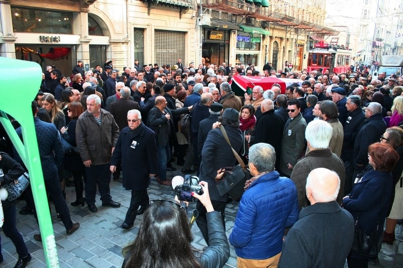 Başkanımız Av. Kazım Kolcuoğlu’nu Son Yolculuğuna Uğurladık - 93