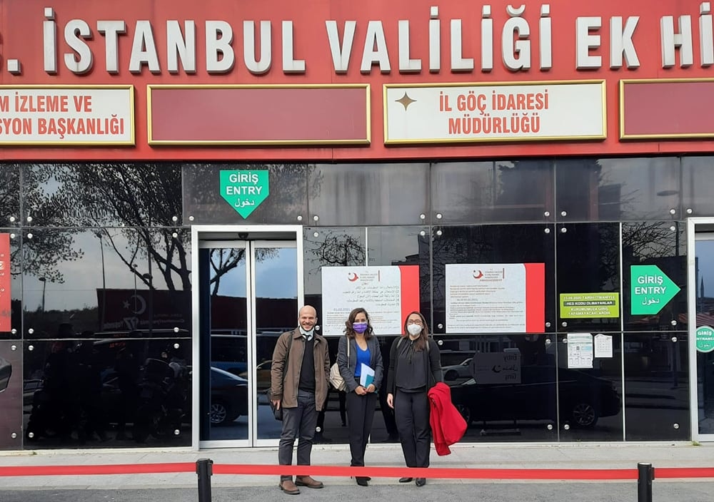 İstanbul Barosu İnsan Hakları Merkezi İstanbul Valiliği İl Göç İdaresi Müdürlüğü ile Görüştü - 1