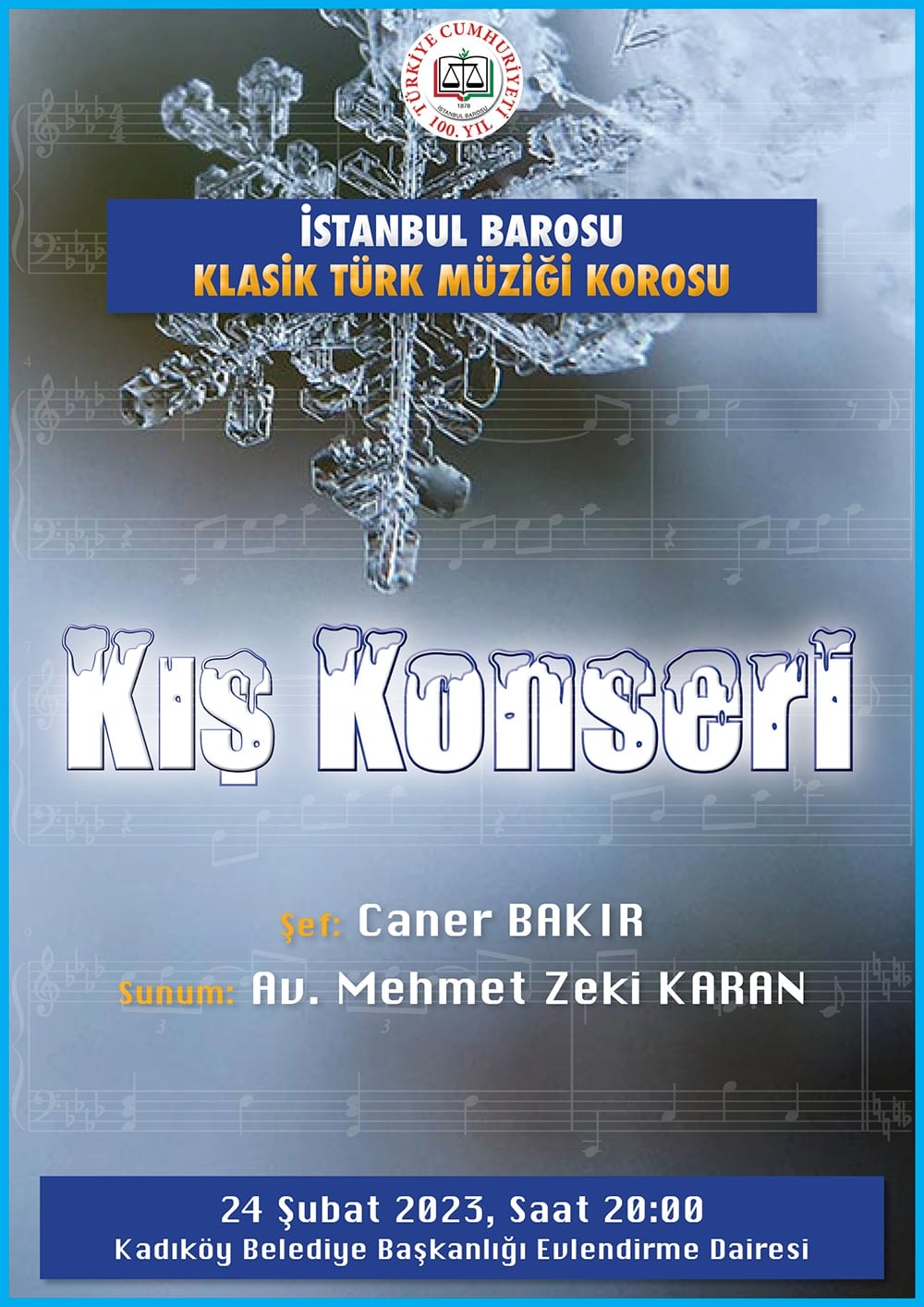 Klasik Türk Müziği Kış Konseri-ERTELENDİ