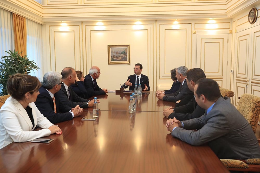 Başkan Durakoğlu ve Yönetim Kurulu İBB Başkanı İmamoğlu’nu Ziyaret Etti - 2