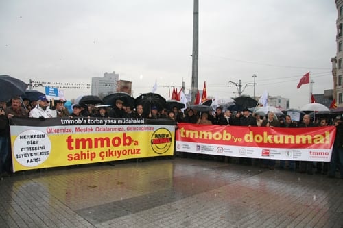 Meslek Odaları Torba Yasaya Karşı Yürüdü

 - 4