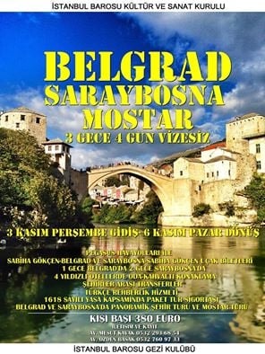 Bergrad - Saraybosna - Mostar Gezisi