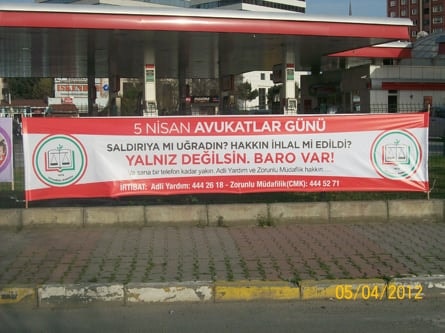 Adli Yardımla İlgili Vatandaşlara Duyurular Yapıldı 
 - 2