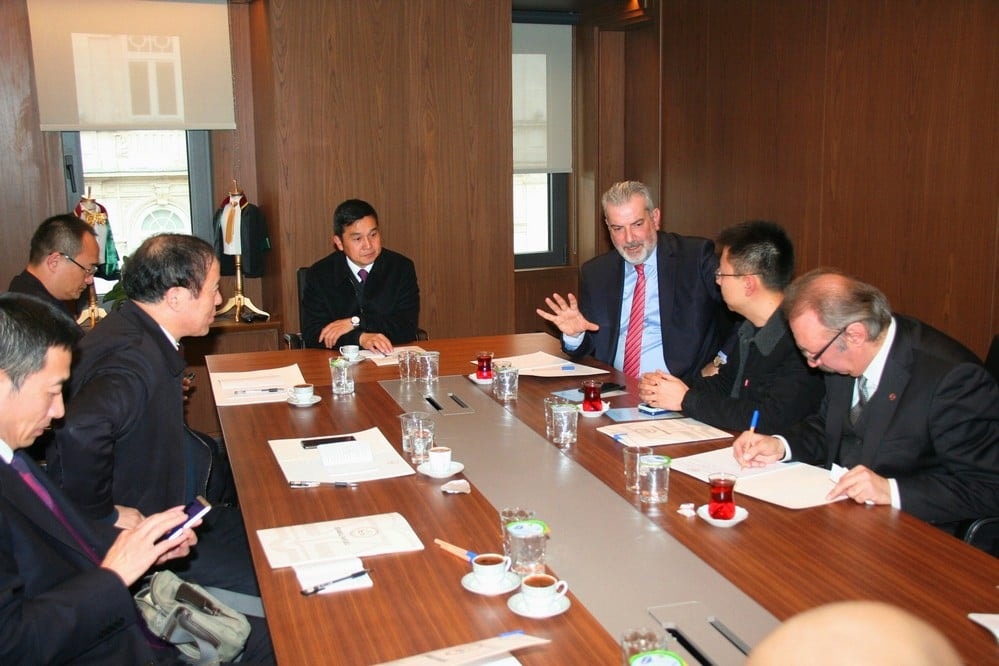 Çin Zhejıang Eyaleti’nden Başsavcı Ve Savcılardan Oluşan Bir Heyet İstanbul Barosu’nu Ziyaret Etti - 1