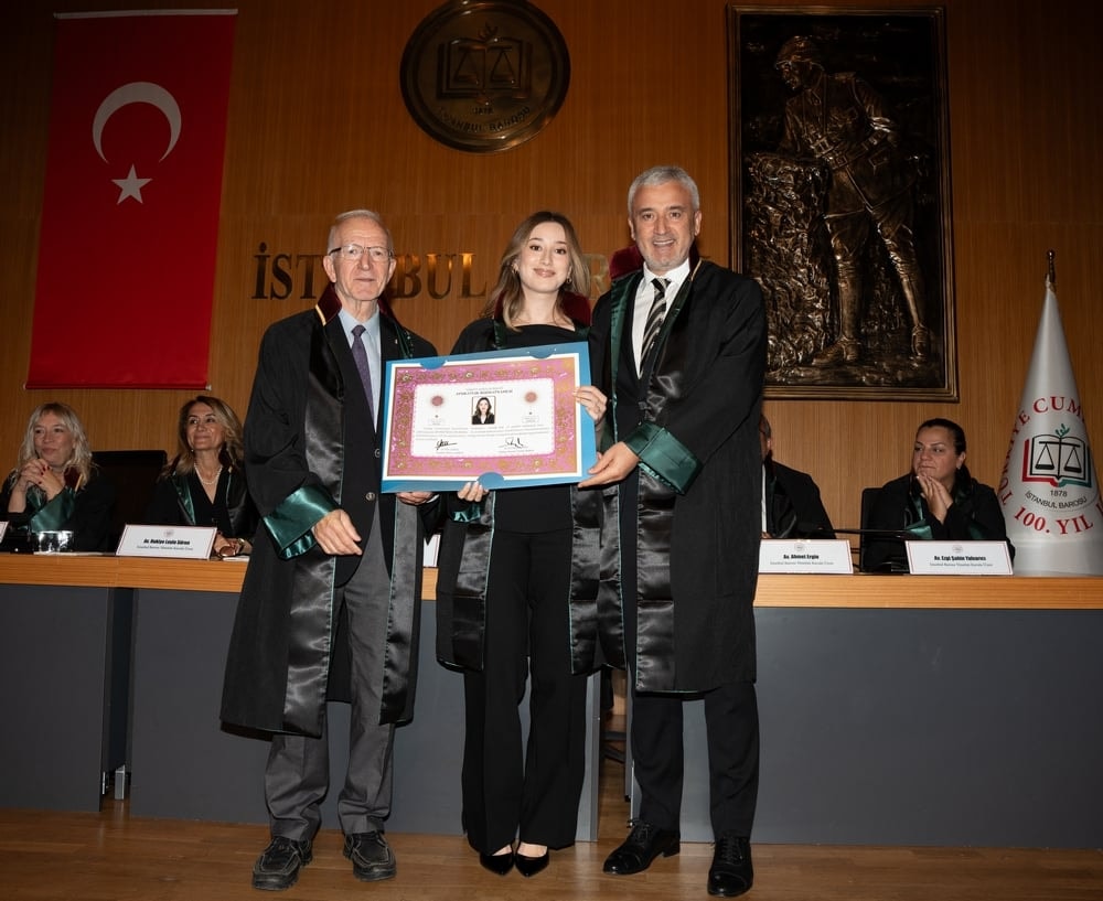 İstanbul Barosu Başkanı Av. Prof. Dr. İbrahim Kaboğlu ve Yönetim Kurulunun İlk Ruhsat Töreni - 9