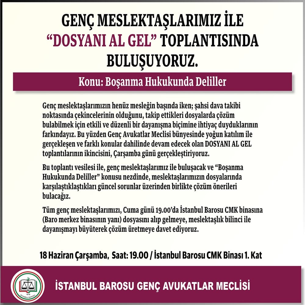 Dosyanı Al Gel Toplantısında Buluşuyoruz