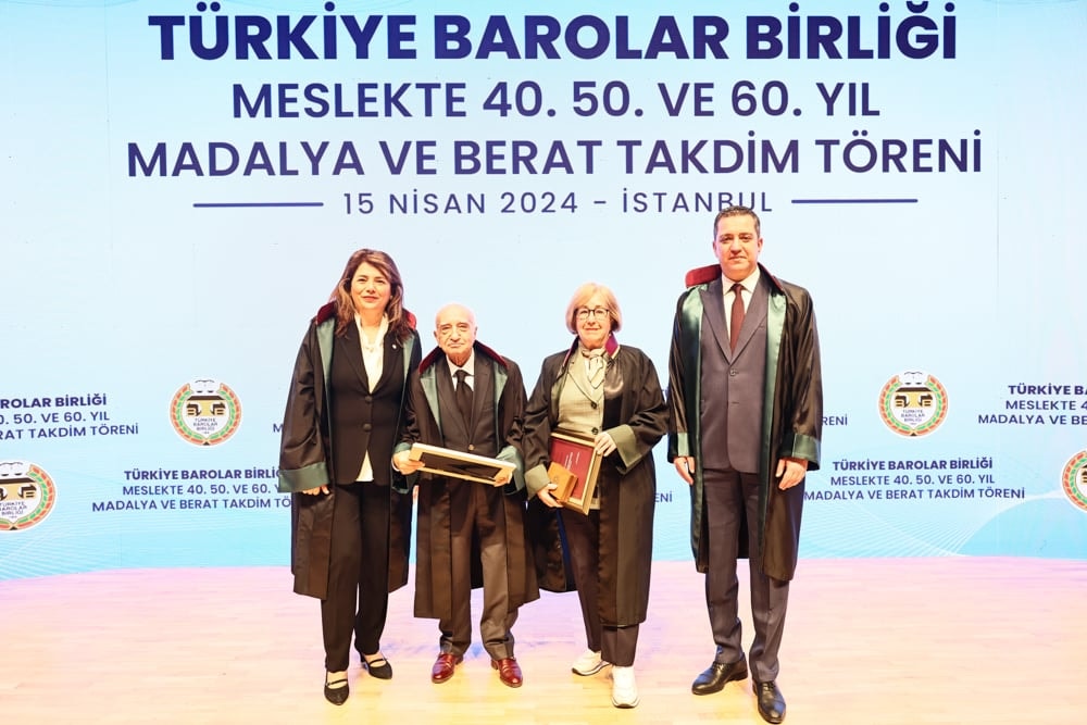 Meslekte 40, 50 ve 60 Yılını Dolduran Meslektaşlarımıza Plaket Verildi - 54