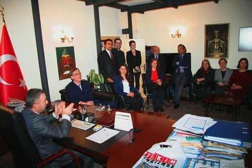 Hollanda İstanbul Başkonsolosu İstanbul Barosu’Nu Ziyaret Etti 

 - 4