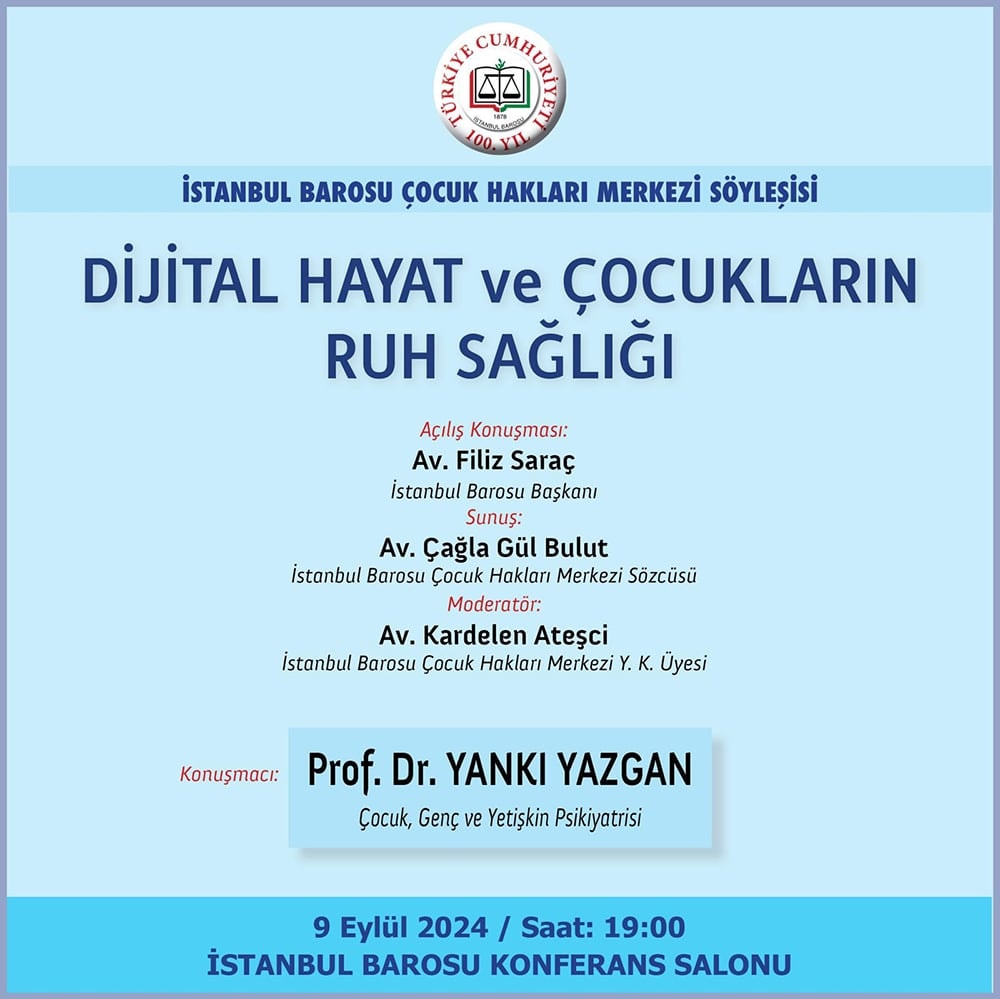Dijital Hayat ve Çocukların Ruh Sağlığı