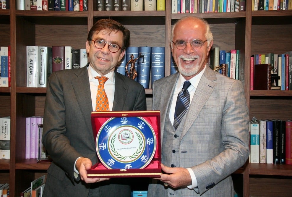 Amsterdam Barosu Başkanı Henrichs Başkan Durakoğlu’nu Ziyaret Etti - 7