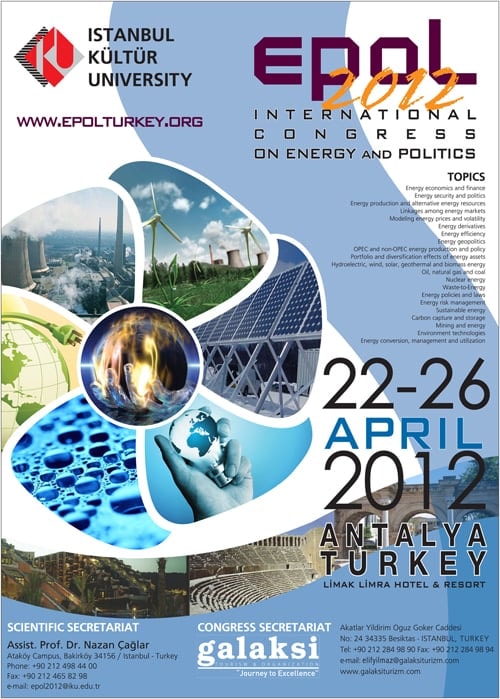 Enerji Ve Enerji Politikaları Uluslararası Kongresi

 - 1