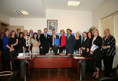 Londra Cıty Finans Bölgesi Başkanı İstanbul Barosu’Nu Ziyaret Etti