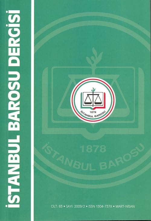 İstanbul Barosu Dergisinin Mart - Nisan Sayısı Çıktı - 1