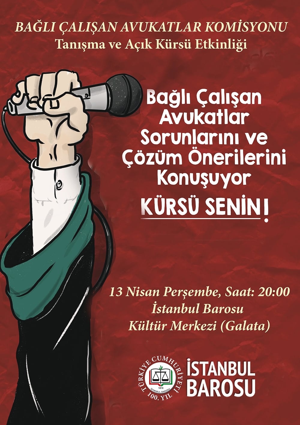 Bağlı Çalışan Avukatlar Komisyonu Tanışma ve Açık Kürsü Etkinliği