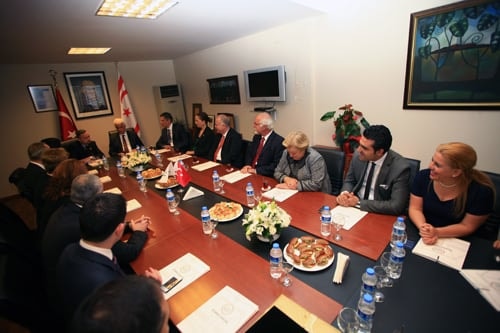 Kktc Cumhurbaşkanı Eroğlu İstanbul 
Barosunu Ziyaret Etti - 10