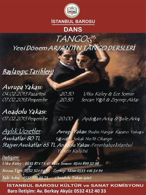 Yeni Dönem Dans Dersleri Başlıyor

 - 1