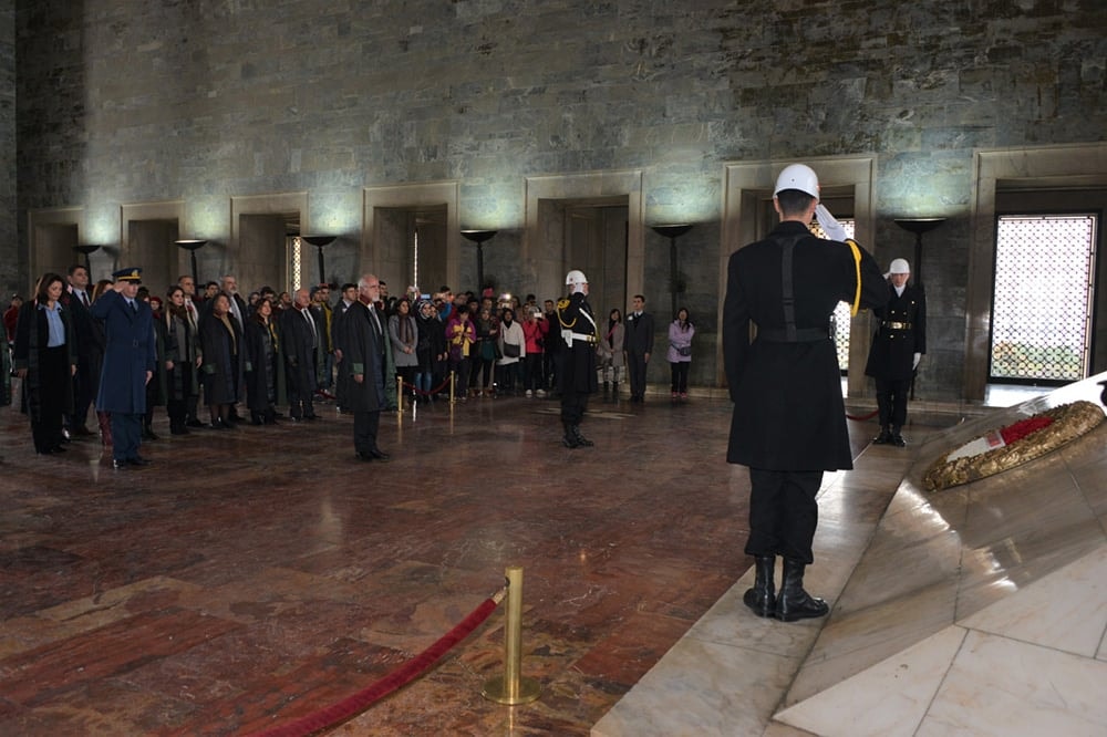 İstanbul Barosu Yönetim Kurulu Anıtkabir'de Ata'nın Huzurundaydı - 7