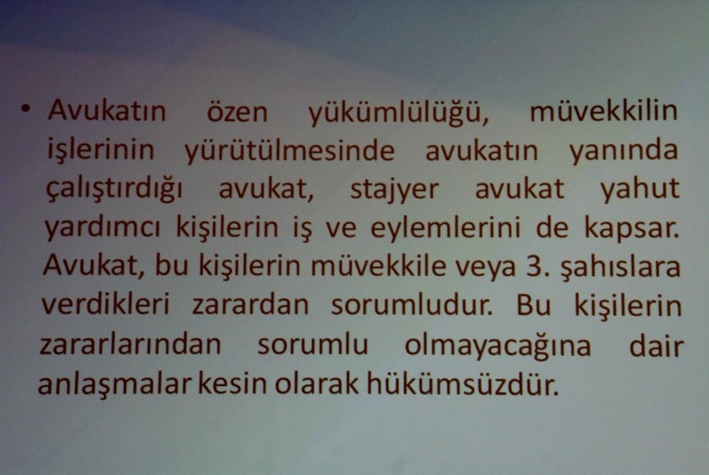 Avukatın Sorumluluk Hukuku - 48