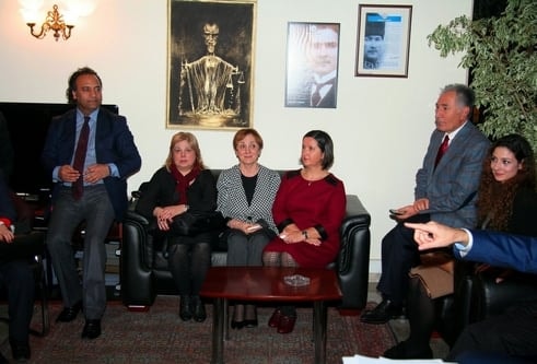 Hollanda İstanbul Başkonsolosu İstanbul Barosu’Nu Ziyaret Etti 

 - 5