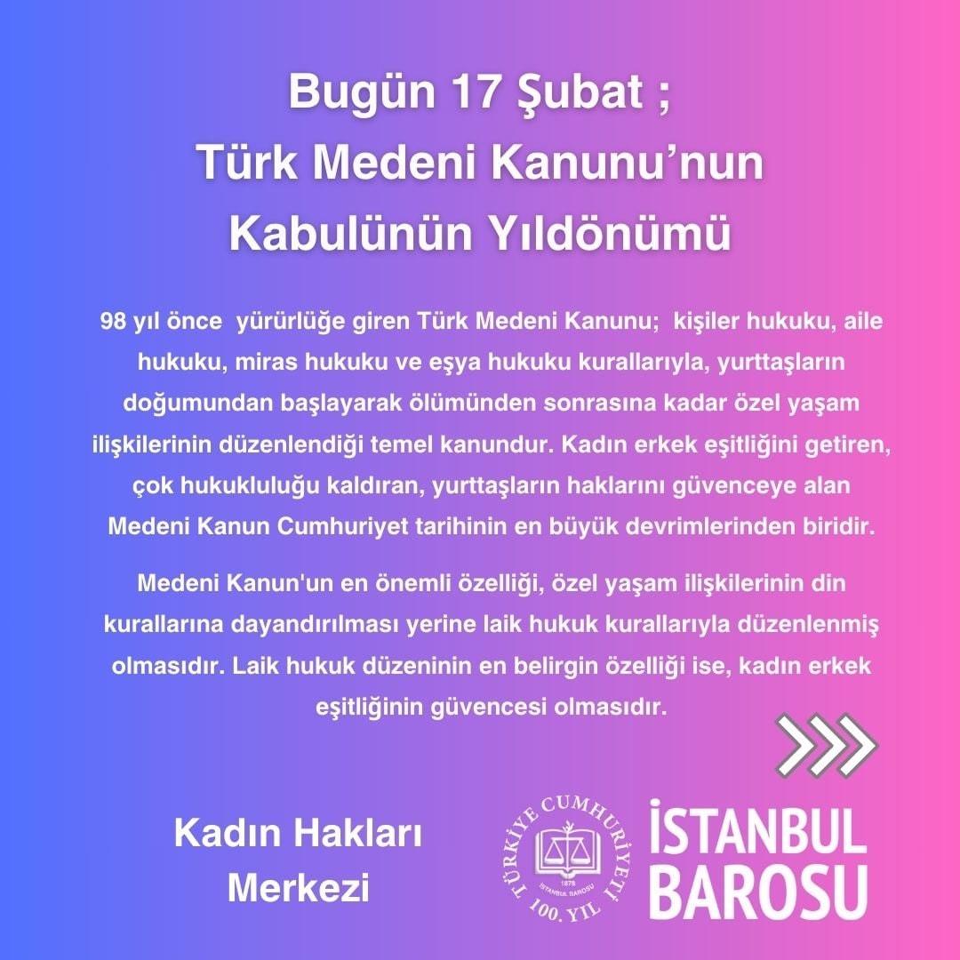 Medeni Kanuna Sahip Çıkıyoruz  - 1