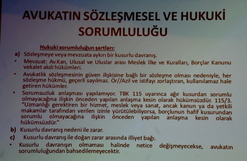 Avukatın Sorumluluk Hukuku - 45