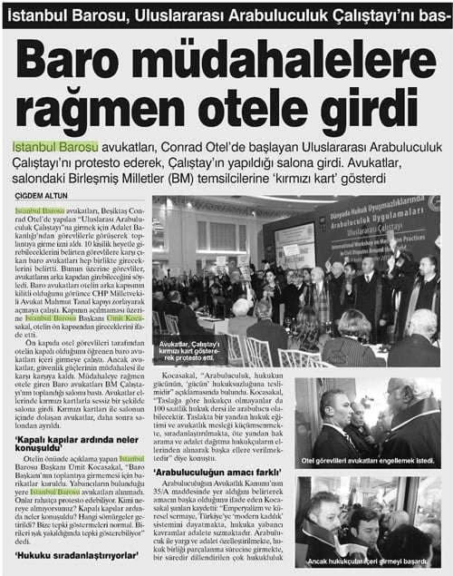 Arabuluculuğu Protesto Eylemimiz Basında Geniş Yer Buldu - 16