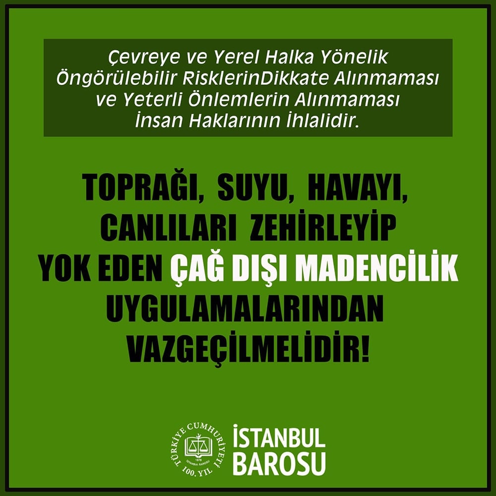 Çevreye ve Yerel Halka Yönelik Öngörülebilir Risklerin Dikkate Alınmaması ve Yeterli Önlemlerin Alınmaması İnsan Haklarının İhlalidir
