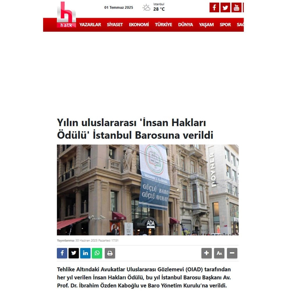 İstanbul Barosu adından söz ettirmeye devam ediyor - 3