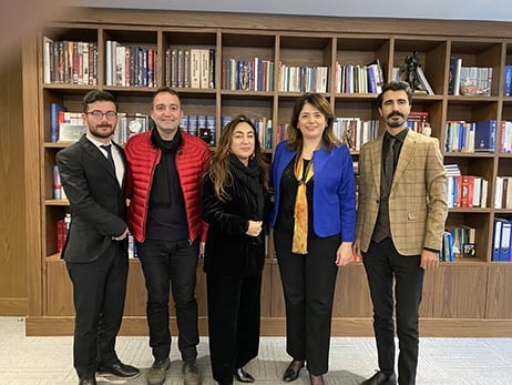 Av. Türkan Kara Başkanımız Av. Filiz Saraç’ı Ziyaret Etti