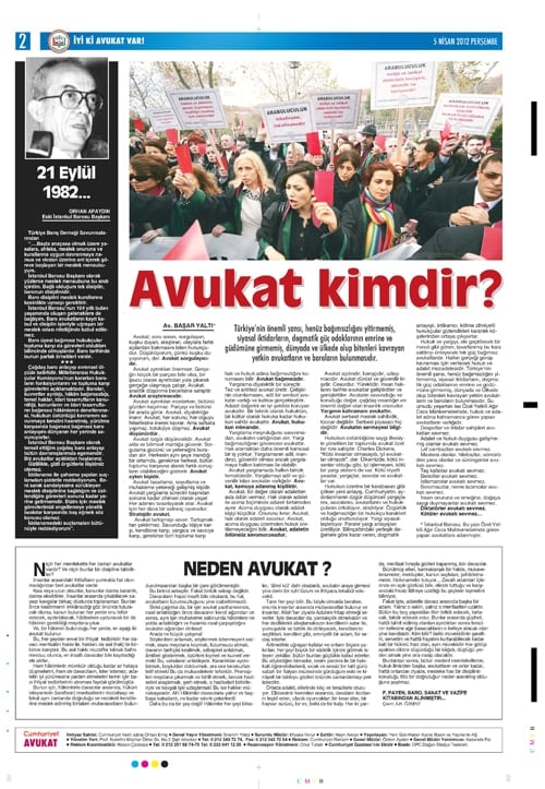 Avukat Gazetesi

 - 1