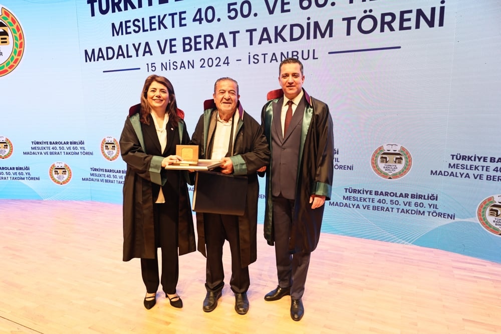 Meslekte 40, 50 ve 60 Yılını Dolduran Meslektaşlarımıza Plaket Verildi - 63