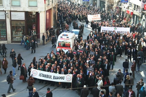 Barolar “Yargıya Ve Ülkeye Sahip Çıkma” Yürüyüşü Yaptılar - 34