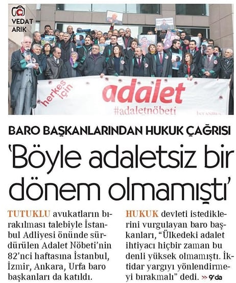 Biz hukuk devleti olmak istiyoruz