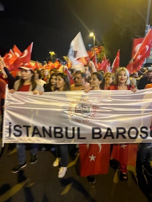 29 Ekim’de Meslektaşlarımızla Büyük Cumhuriyet Yürüyüşlerine Katıldık - 8