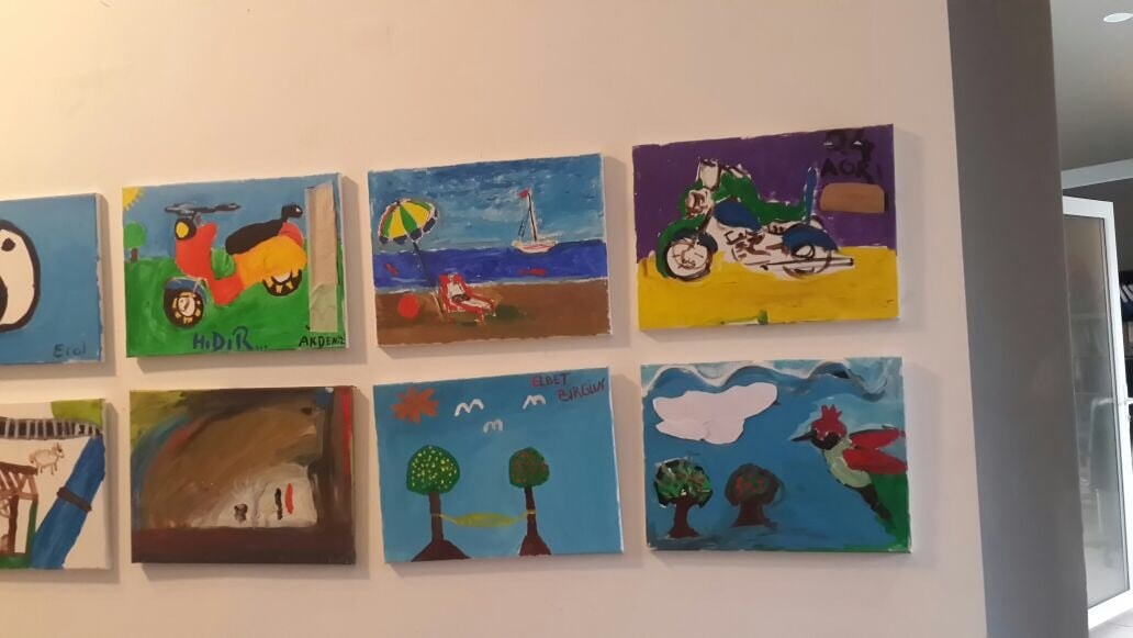 Cezaevindeki Tutuklu ve Hükümlü Çocukların Resim Sergisi Açıldı - 3