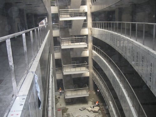 İstanbul Barosu Başkanı Av. Muammer Aydın Çağlayan Adliyesi İnşaatında İncelemelerde Bulundu - 13