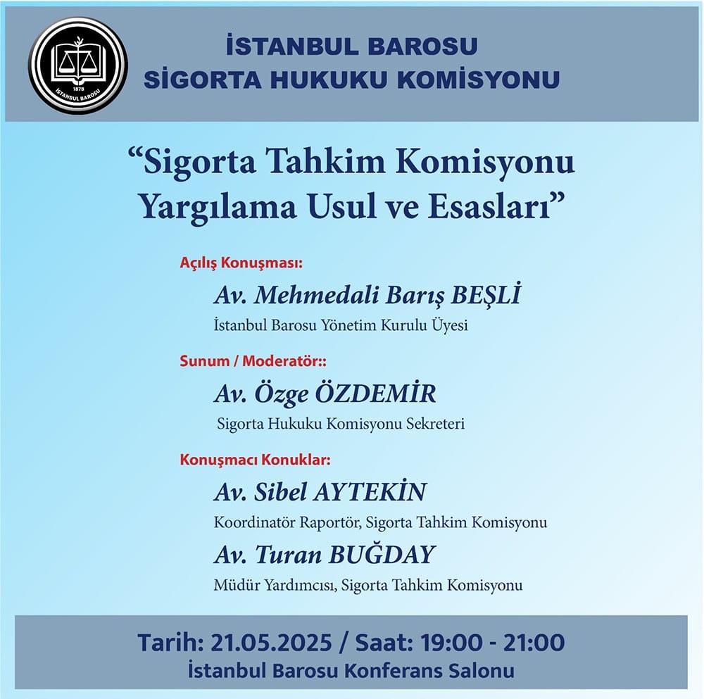 Sigorta Tahkim Komisyonu Yargılama Usul ve Esasları