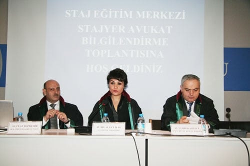 Stajyer Avukatları Bilgilendirme
Toplantısı Yapıldı
 - 2