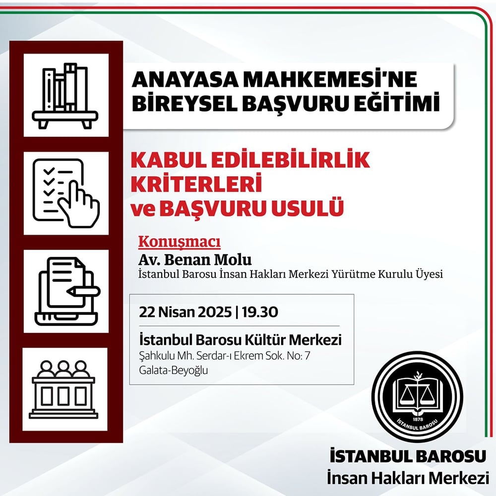 Anayasa Mahkemesi'ne Bireysel Başvuru Eğitimi