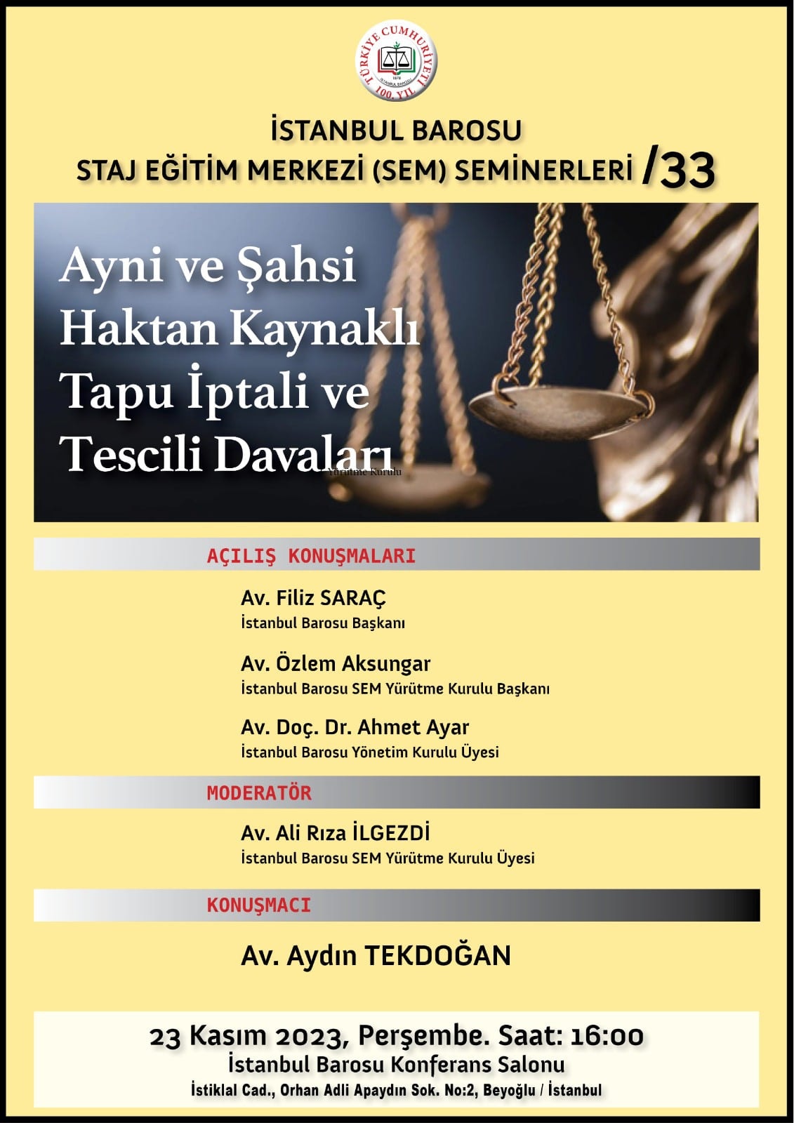 Ayni ve Şahsi Haktan Kaynaklı Tapu İptali ve Tescili Davaları