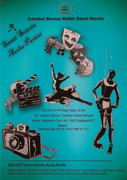 3. Sanat Sezonu Açılış Partisi