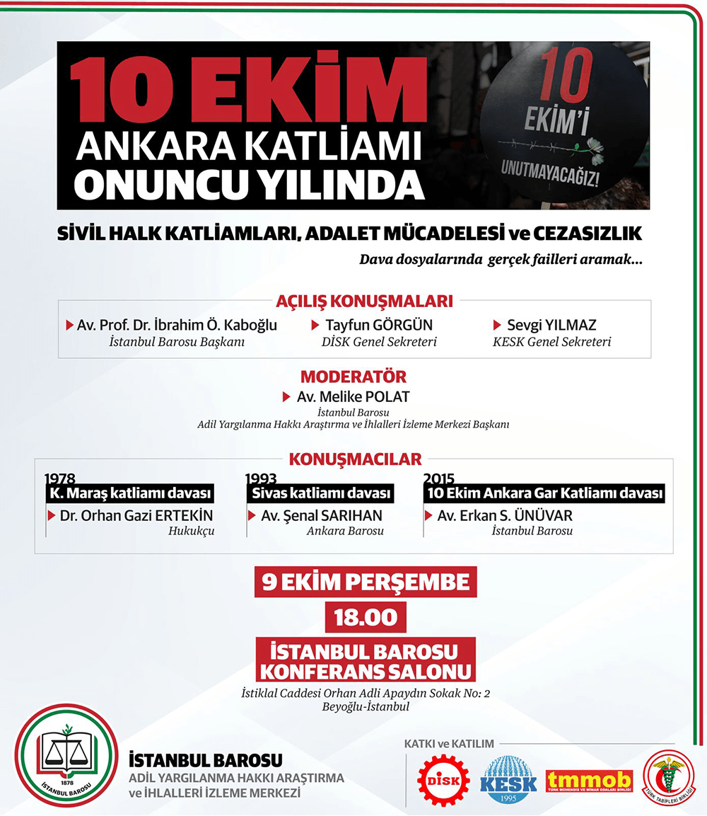 10 Ekim Ankara Katliamı Onuncu Yılında - 1